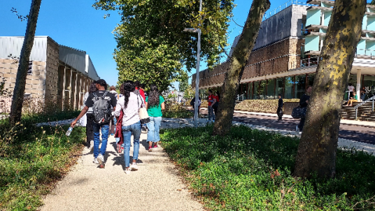 Visites du campus de la Bouloie