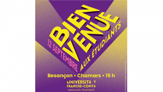 Le Réseau Alumni sera présent à l'occasion  du festival "Bienvenue aux étudiants" de Besançon