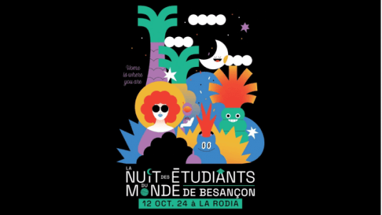 « La nuit des Etudiants du Monde » aura lieu le 12 Octobre 2024 à Besançon