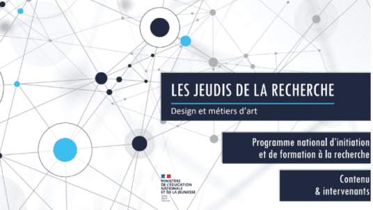 Webinaire sur la valorisation et les stratégies de communication de la filière « Design et métiers d’arts »